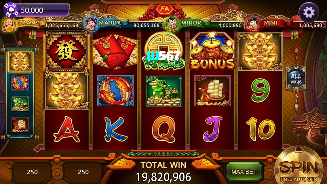 W567 casino presented on mobile device in Pakistan with slots and live games